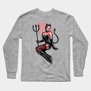 Lady Trouble Long Sleeve T-Shirt